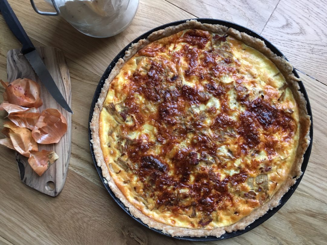 Quiche aux oignons