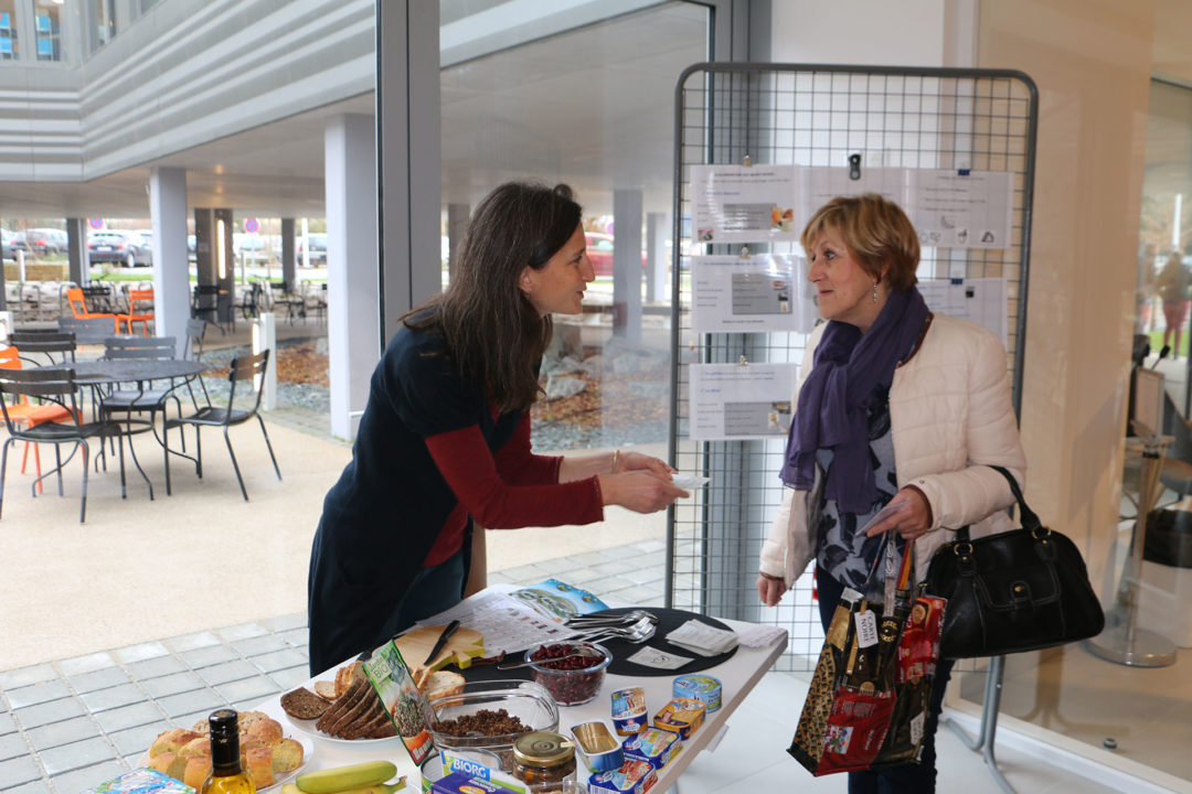 Atelier sur le thème du déjeuner sur son lieu de travail