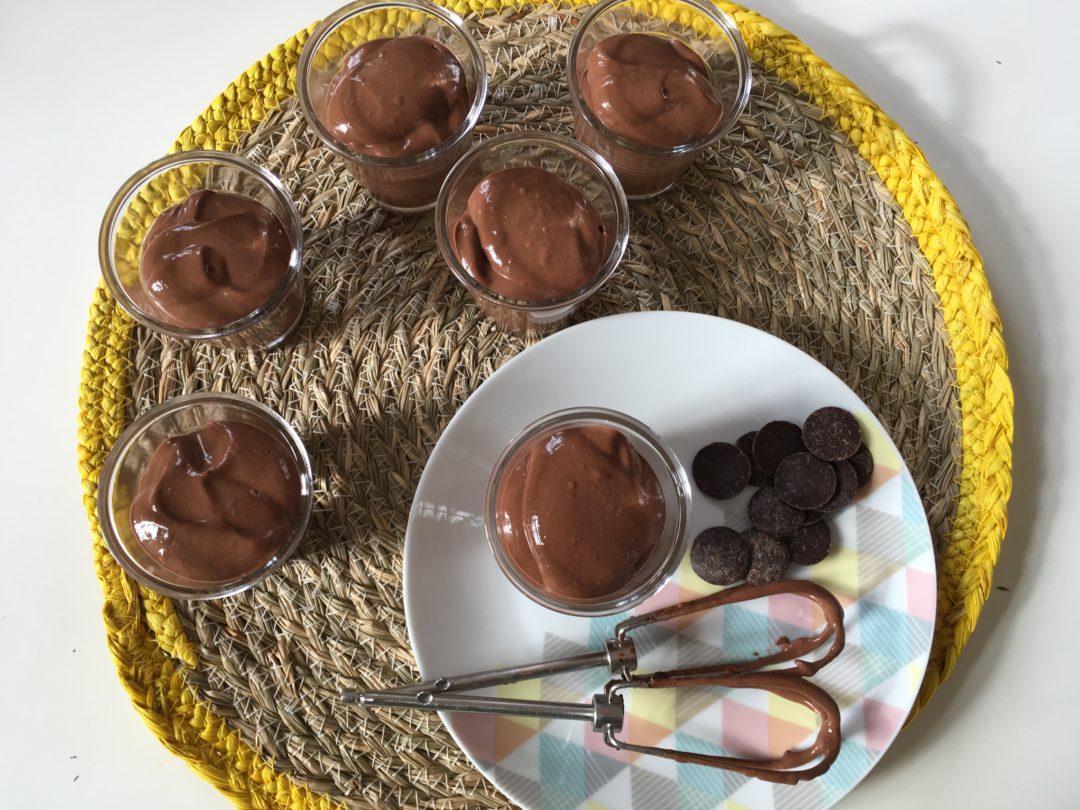 Mousse au chocolat au tofu soyeux