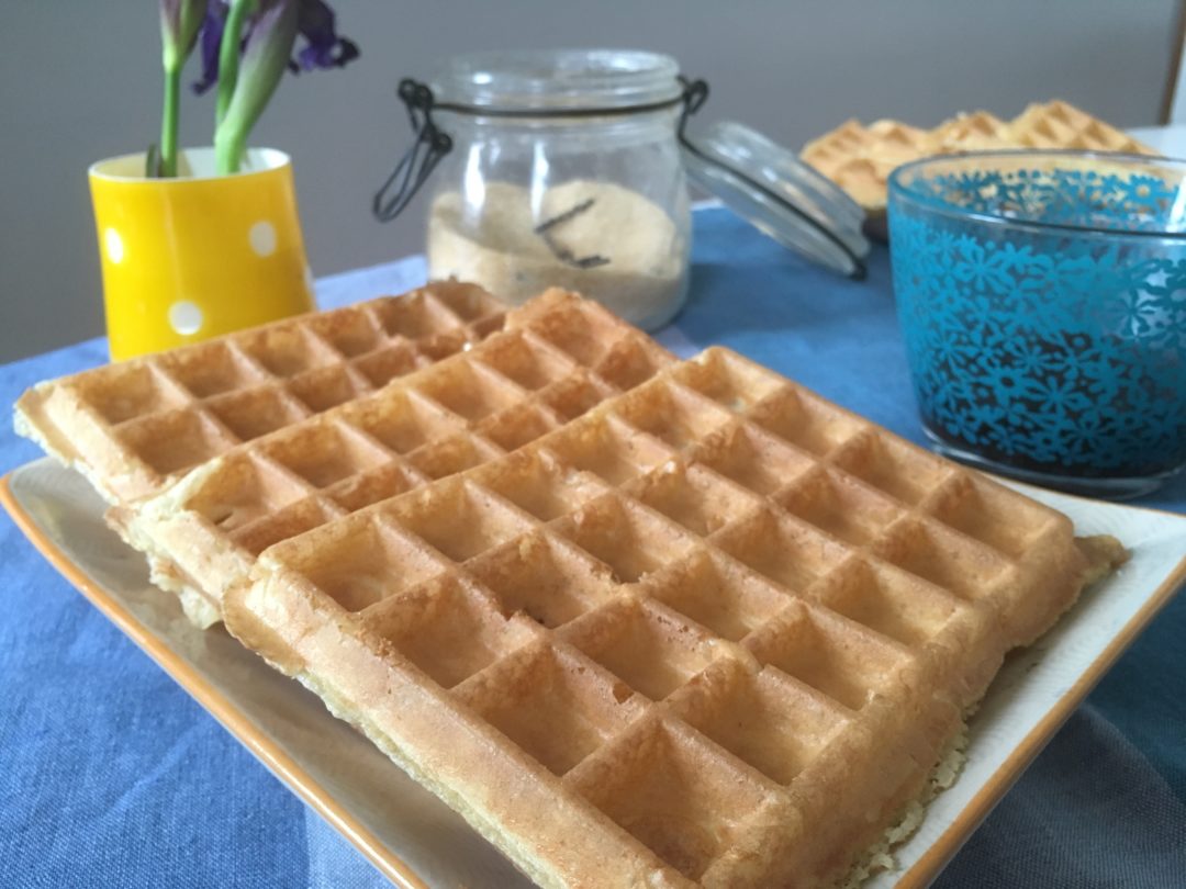 Gaufres légères et croustillantes