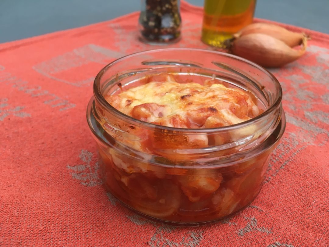 Gratin de salsifis à la tomate