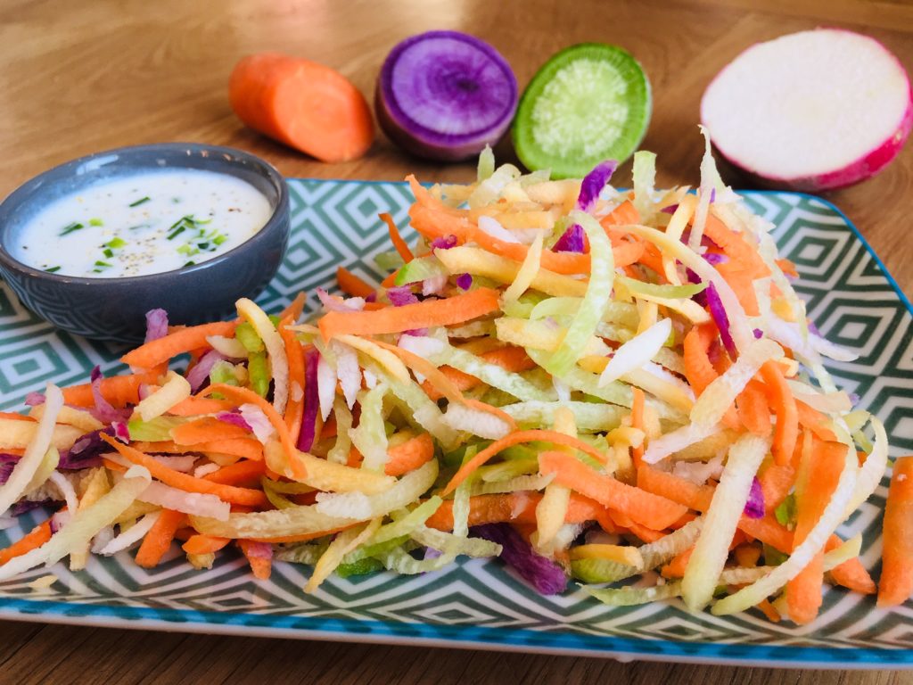 salade de radis et carottes