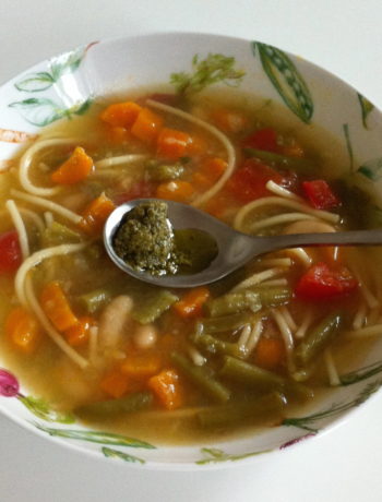 Soupe estivale au pistou