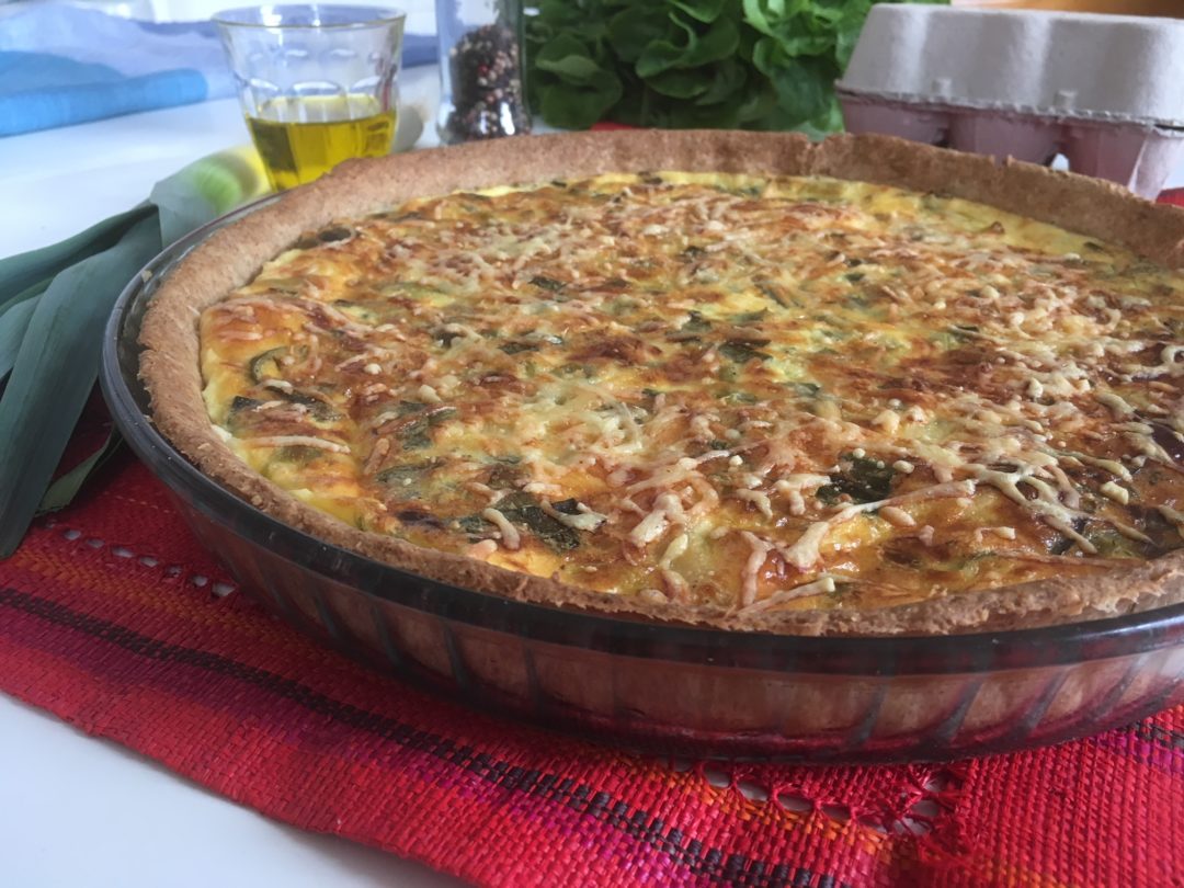 Quiche aux poireaux