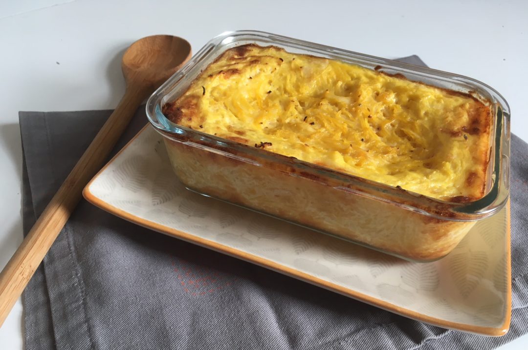 Flan de butternut à la noix de coco et au combava