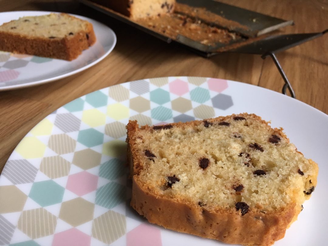 Gâteau au yaourt aux pépites de chocolat