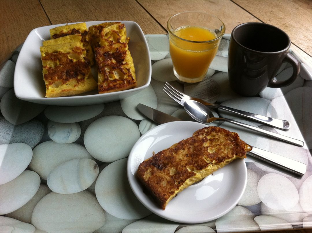 Pain perdu à la canelle ou french toast