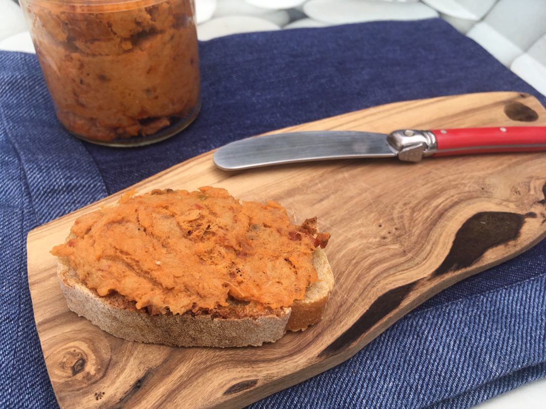 Rillette de maquereau à la tomate