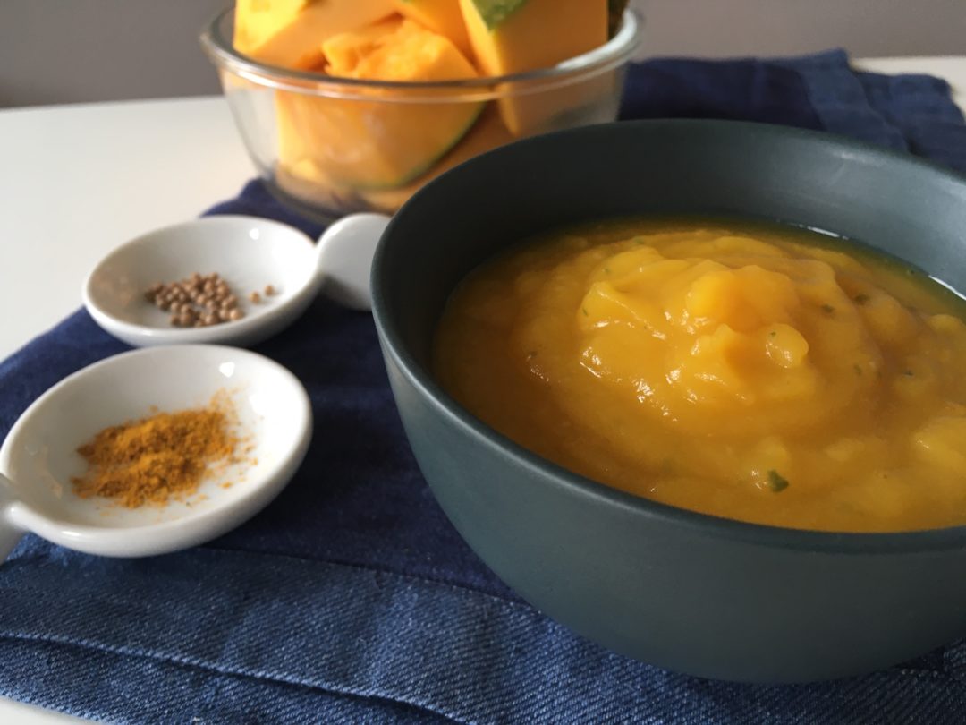 Soupe de courge épicée