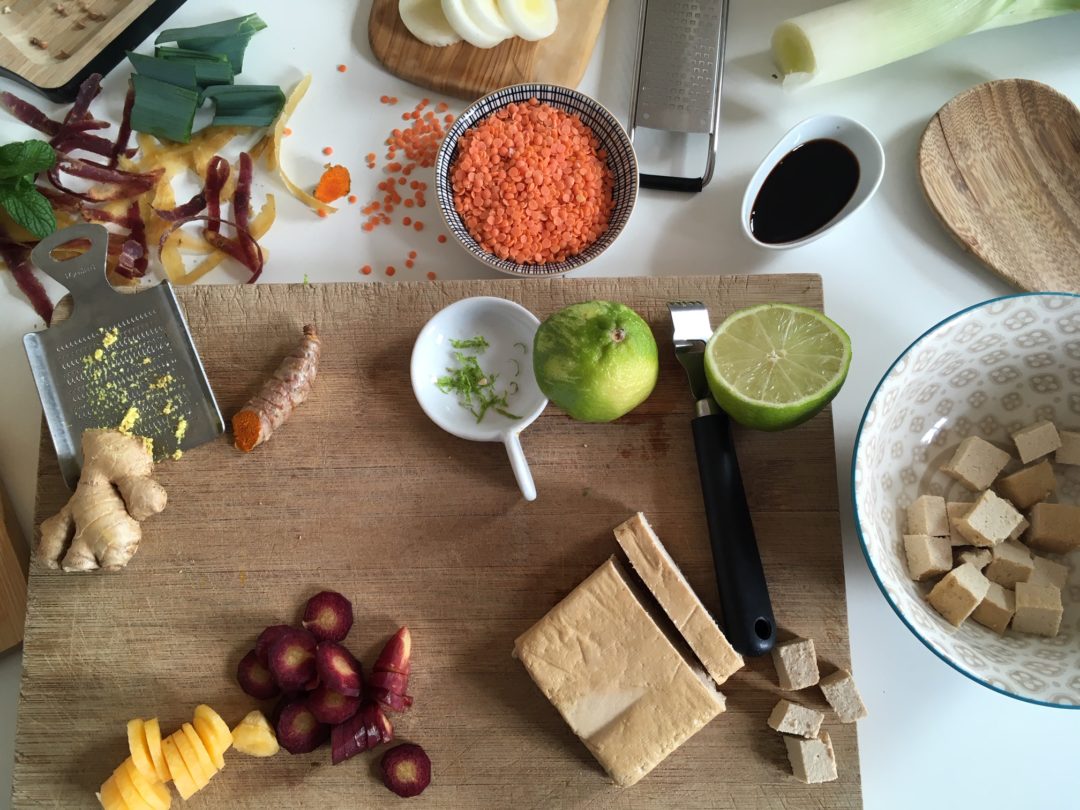 Atelier de cuisine pour valoriser les protéines végétales