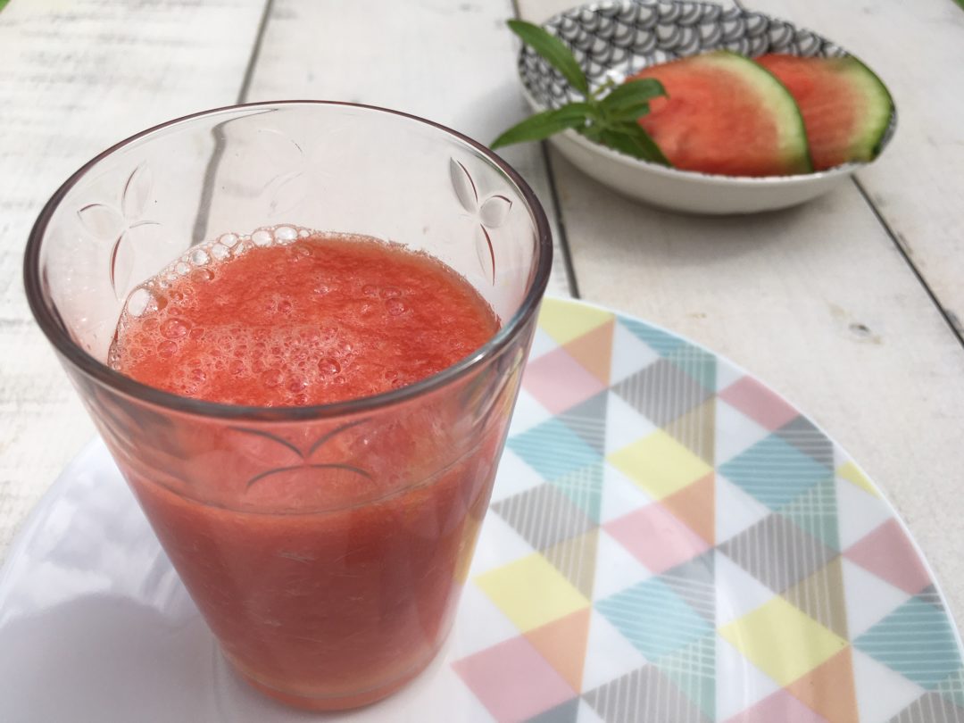 Smoothie de pastèque et citron