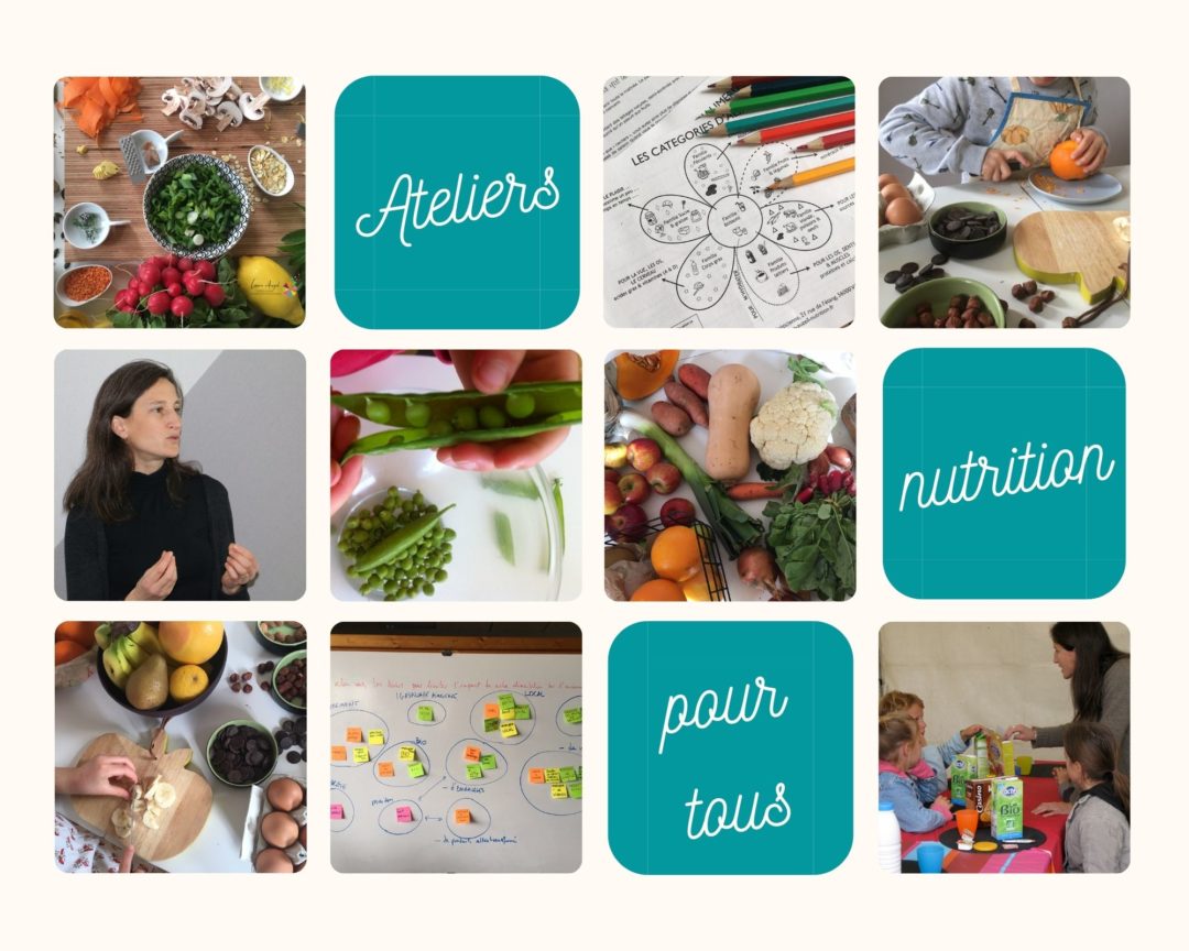 Atelier de nutrition en établissements scolaires