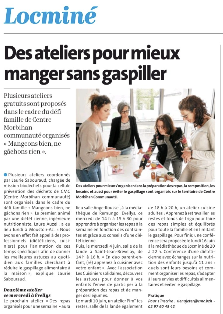 faire ses menus pour moins gaspiller